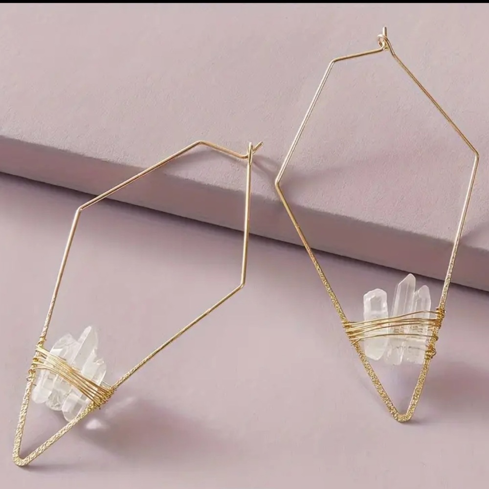 Hollow Geometric Earrings